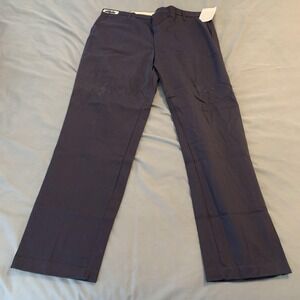 Steelguard Essentials FR Pants Mens 45x34 Navy Flame Resistant Chino Workwear